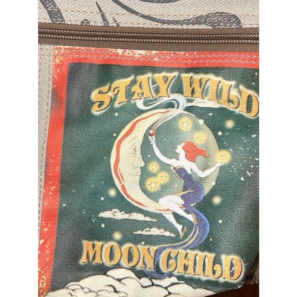 RAE’S STAY WILD MOONCHILD CROSSBODY Woman’s adjustable Strap Hippie Style Purse - Picture 10 of 12